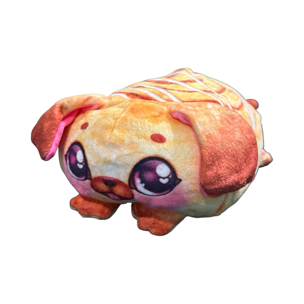 Cookeez Makery Baked Treatz Scented Dog Cinnamon Roll Plush Sounds- Plush ONLY